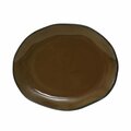 Tuxton China Vitrified China Platter Sagebrush - 13.25 in. - 1 Dozen GAS-023